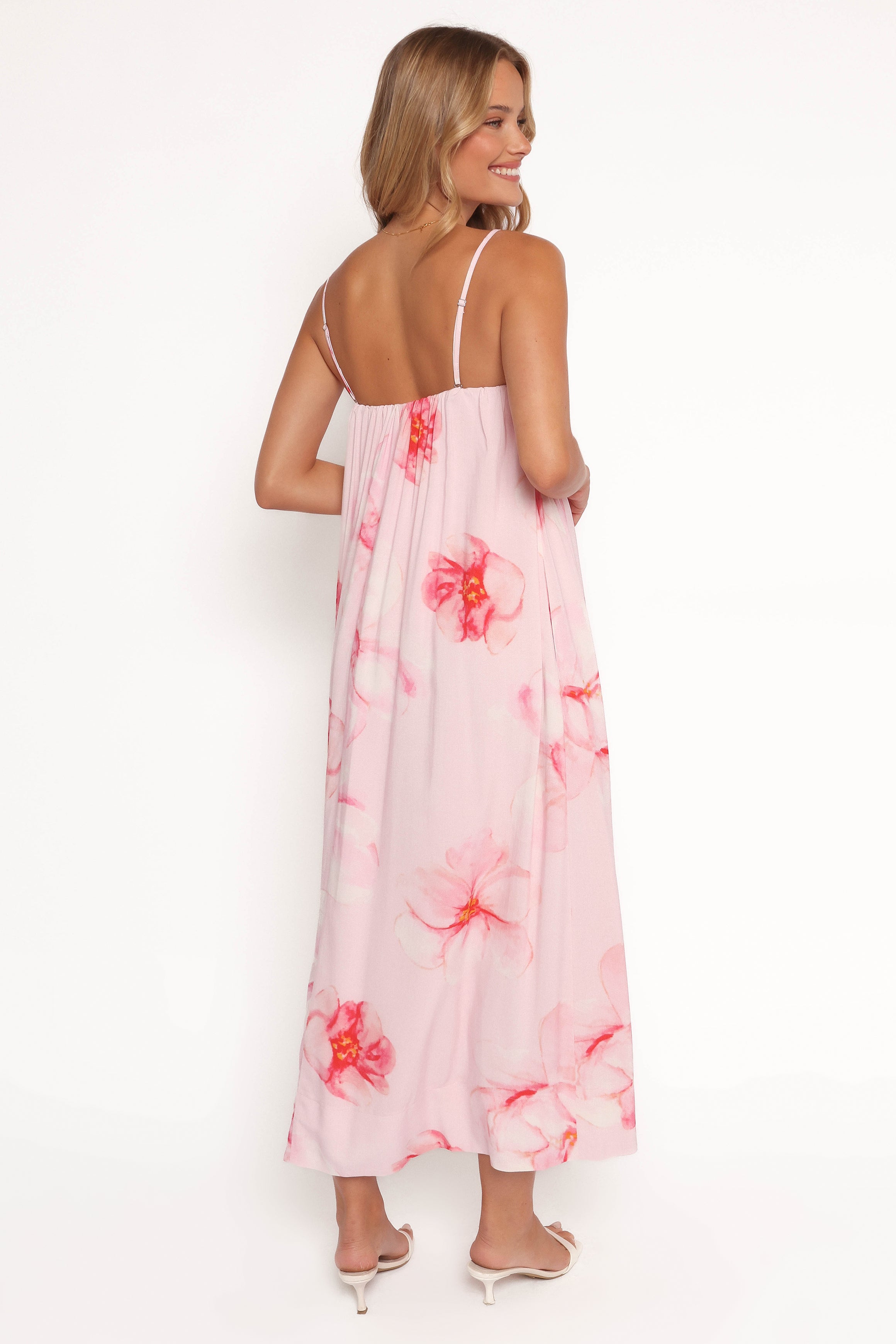 Margherita Maxi Dress - Pink Floral