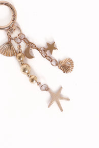 Marina Bag Charm - Gold