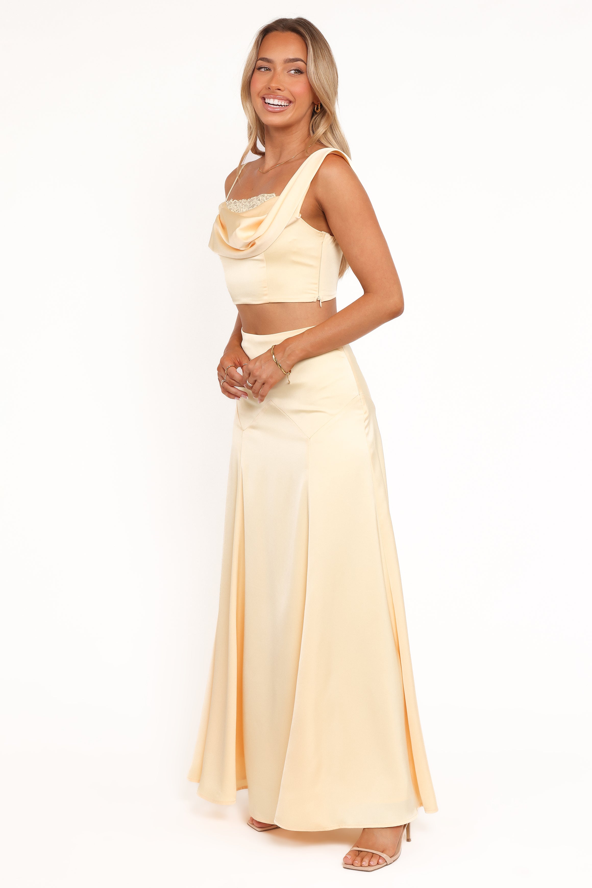 Marylin Skirt Set - Butter Yellow