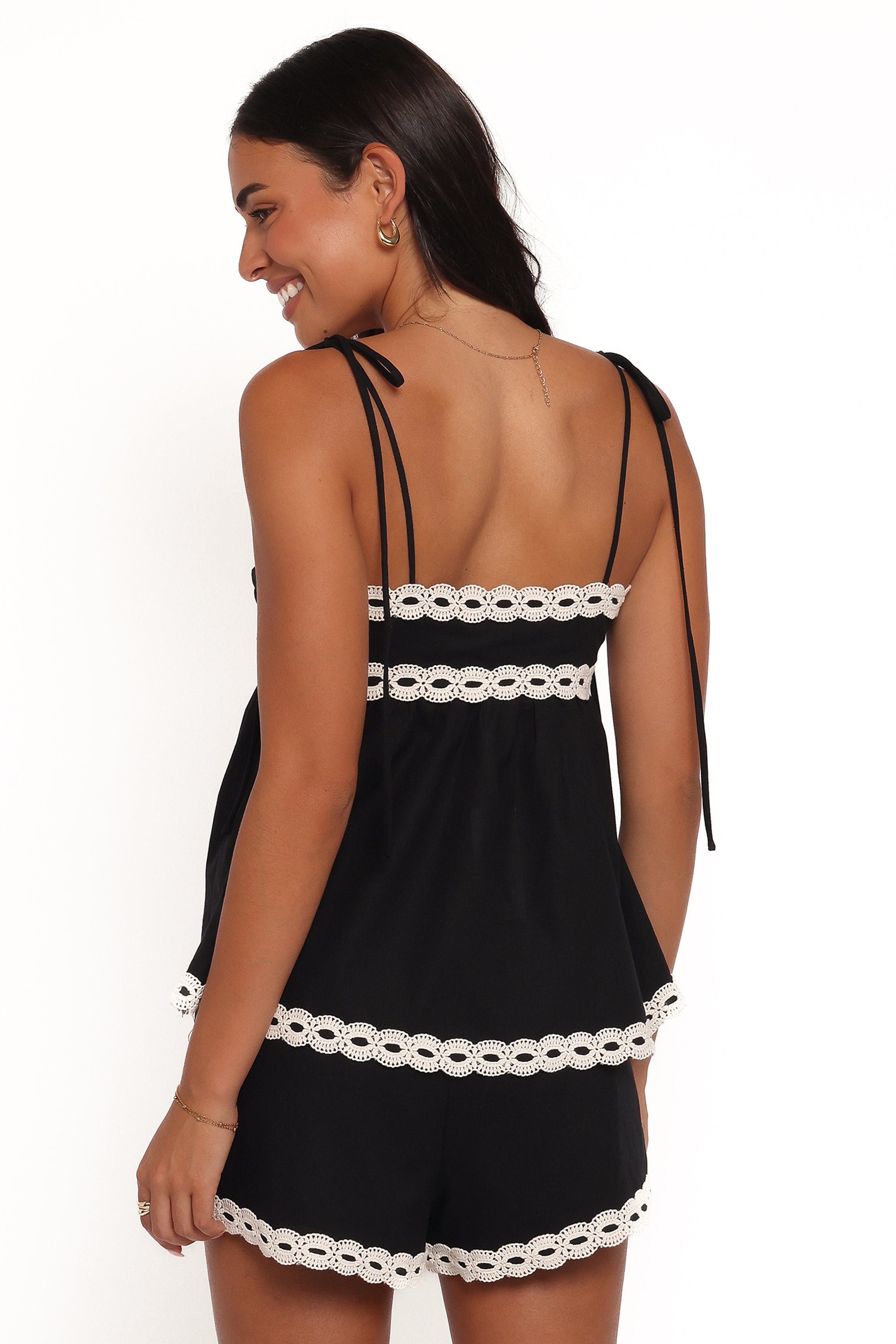 Mathilda Short Set - Black