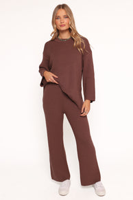 Mckinley Knit Pant - Brown