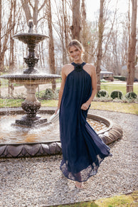 Melba Maxi Dress - Navy