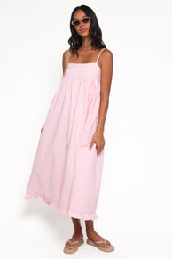 Miuccia Maxi Dress - Pink