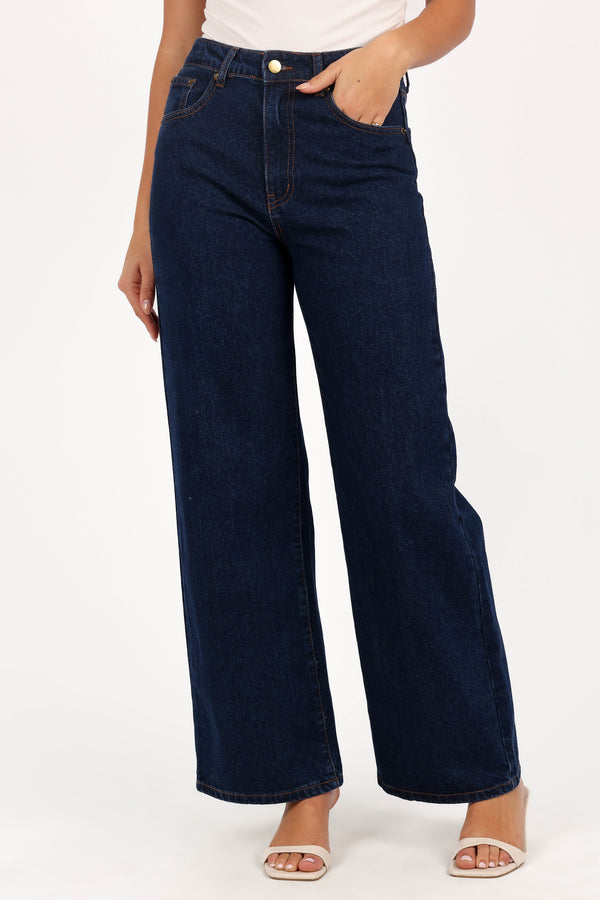 Monaco Wide Leg Jean - Indigo