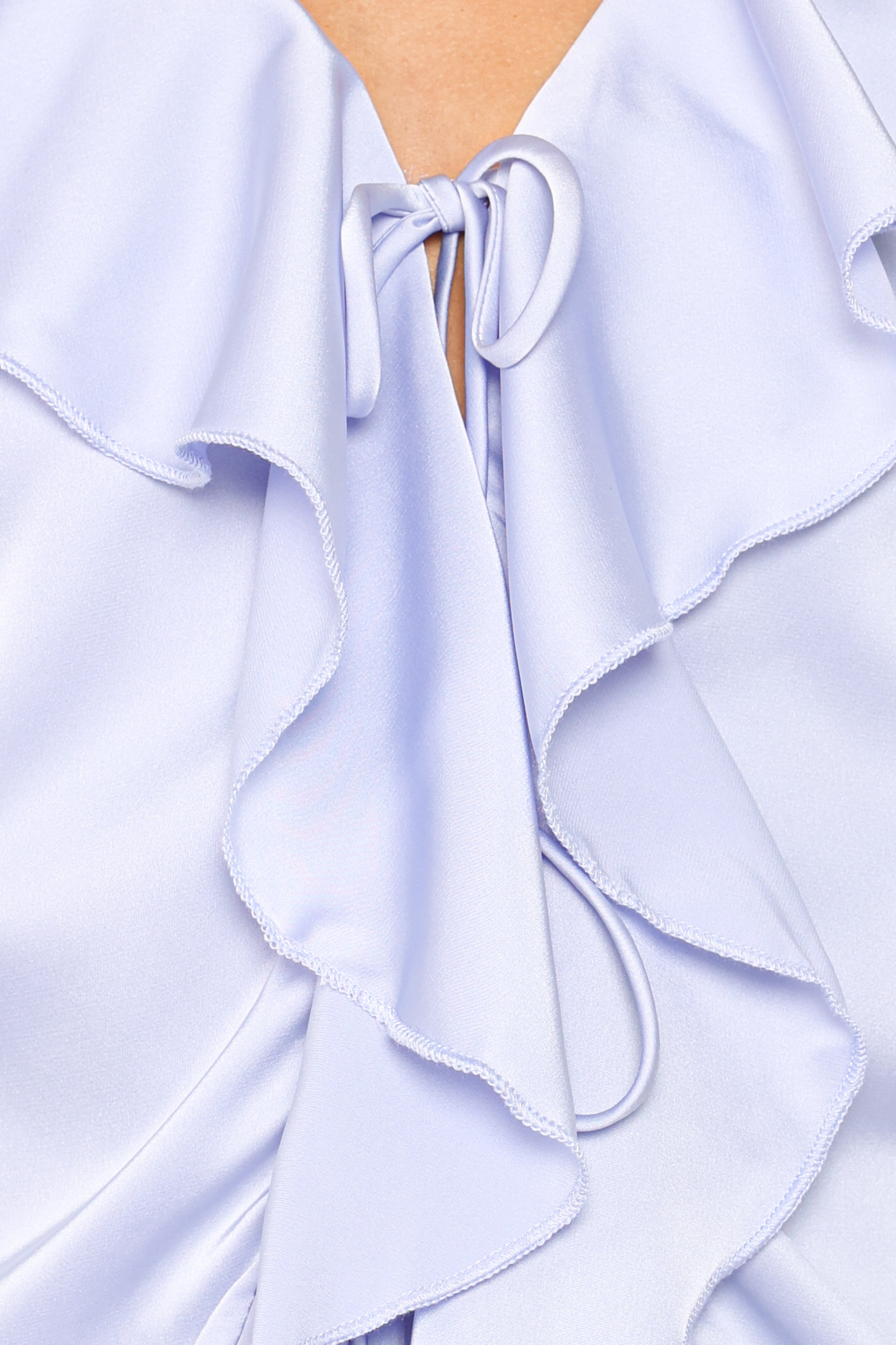 Montreux Frilled Top - Blue
