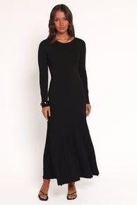 Monty Knit Dress - Black