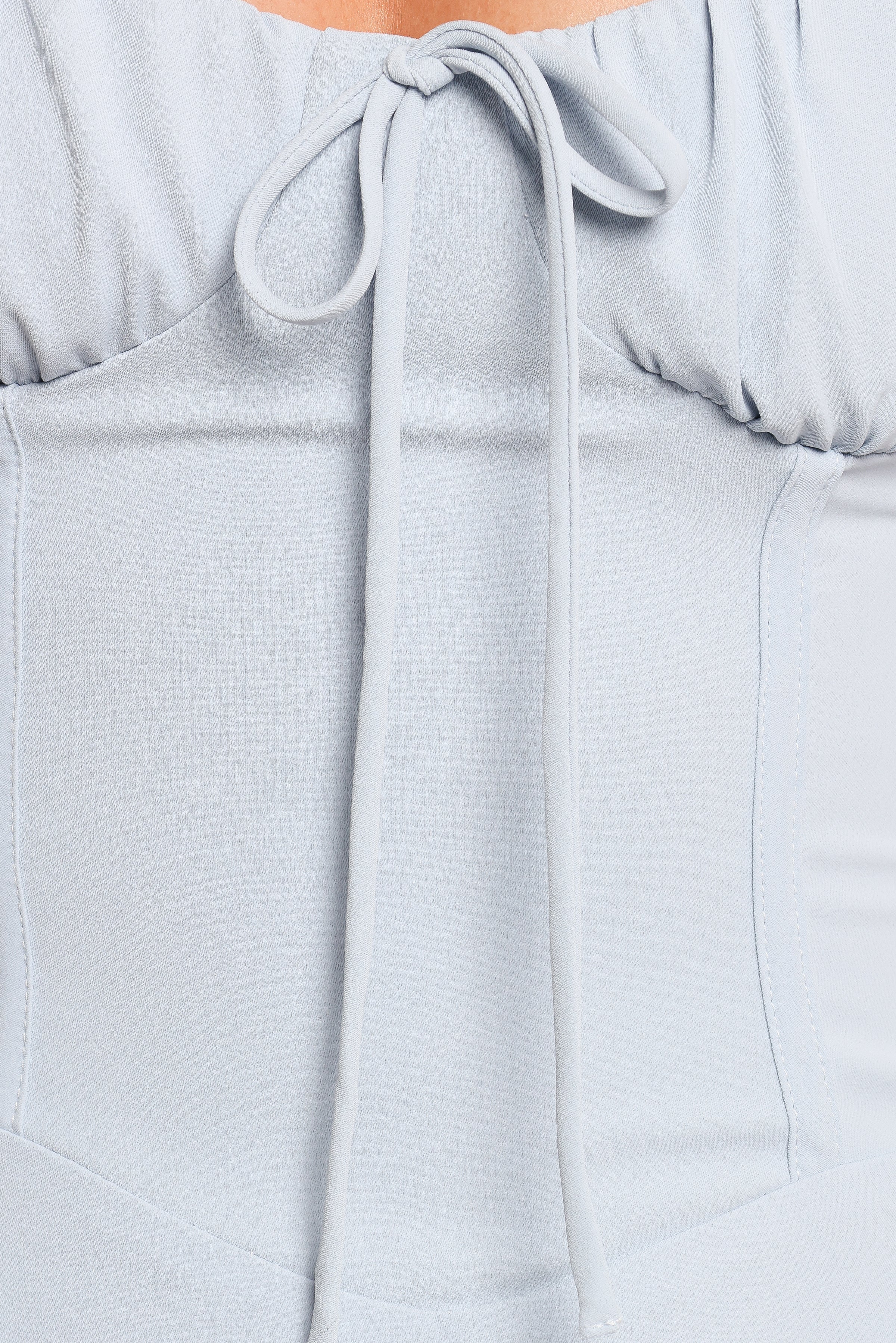 Nadina Midi Dress - Soft Blue