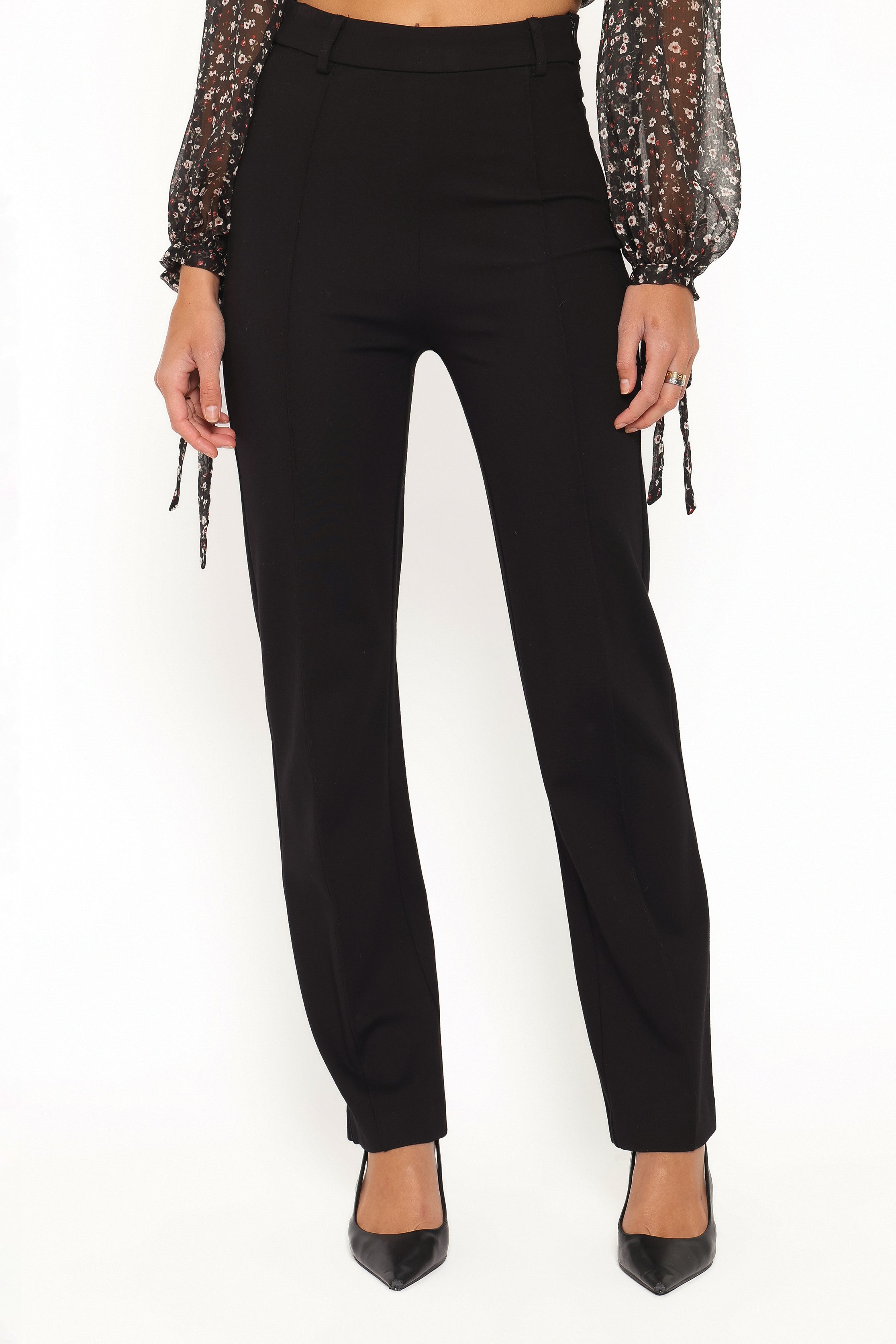 Beth Ponte Pants - Black