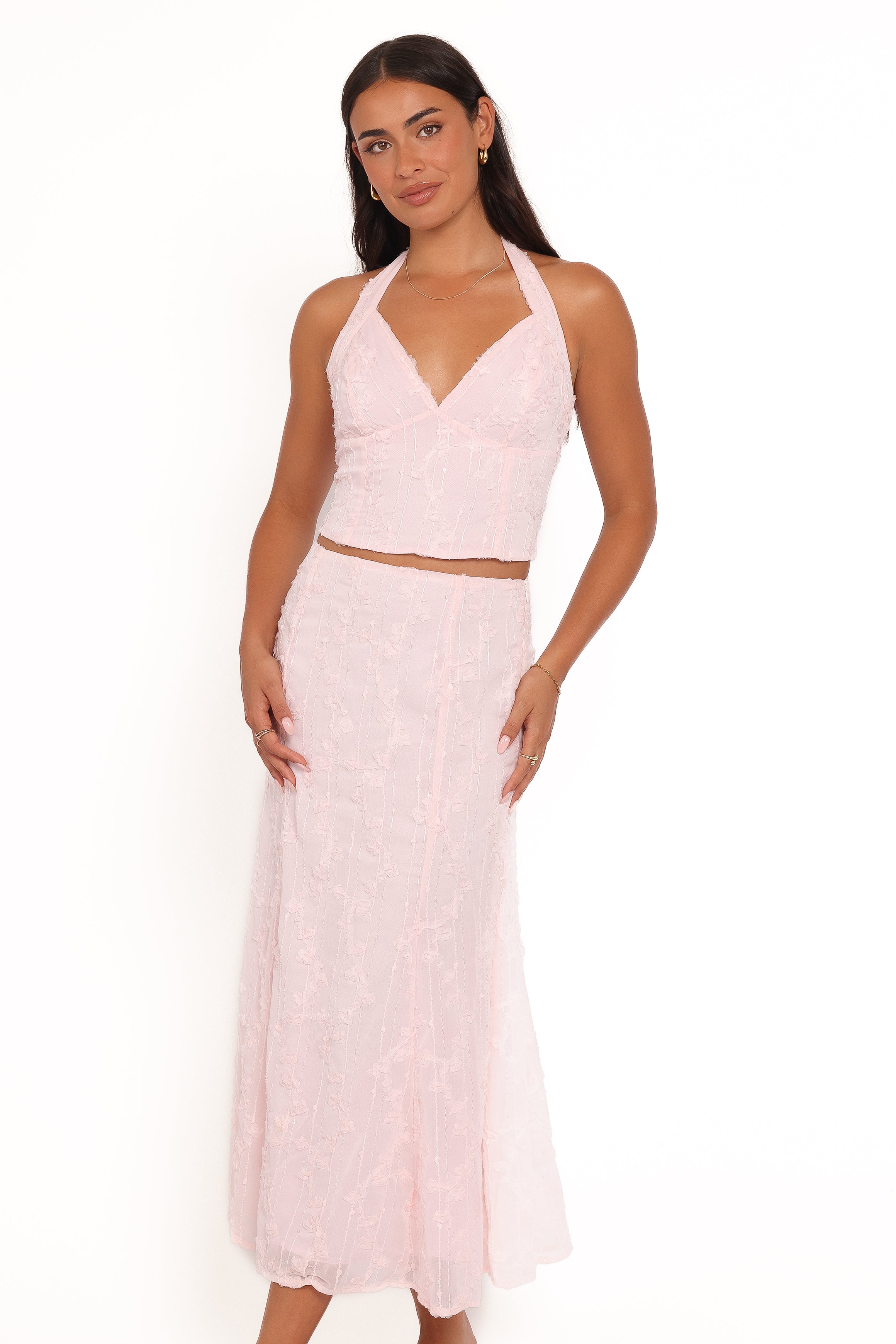 Thalia Skirt Set - Pink