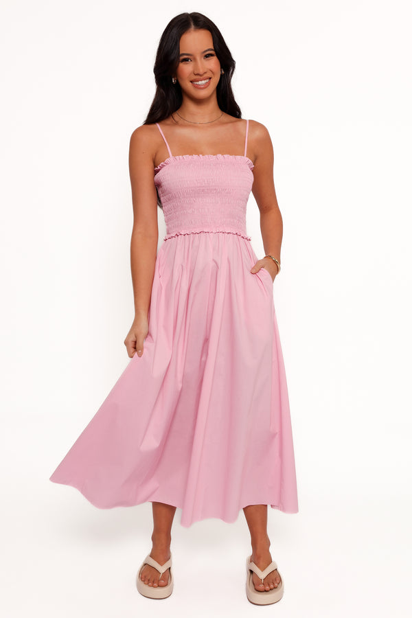 Nigella Maxi Dress - Pink