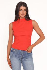 Nissa Top - Red