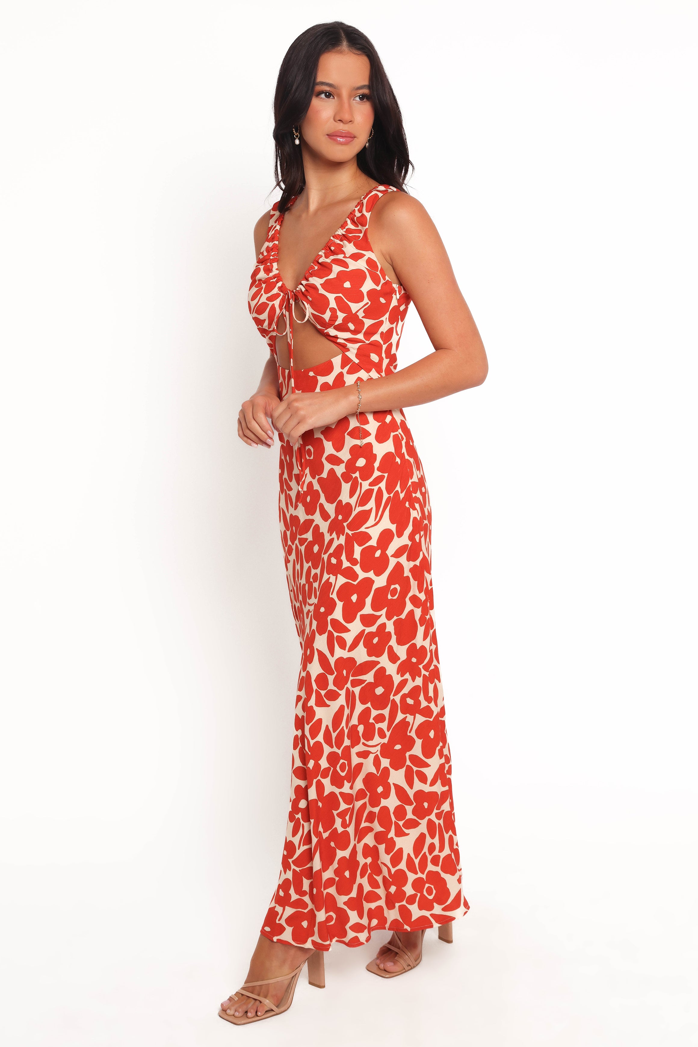 Noemi Maxi Dress - Red