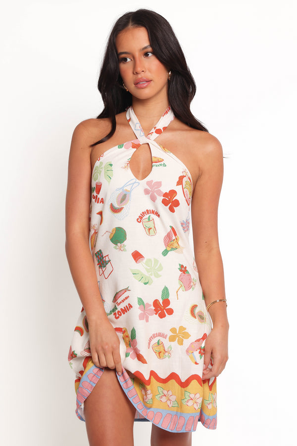 Octavia Mini Dress - Alfresco