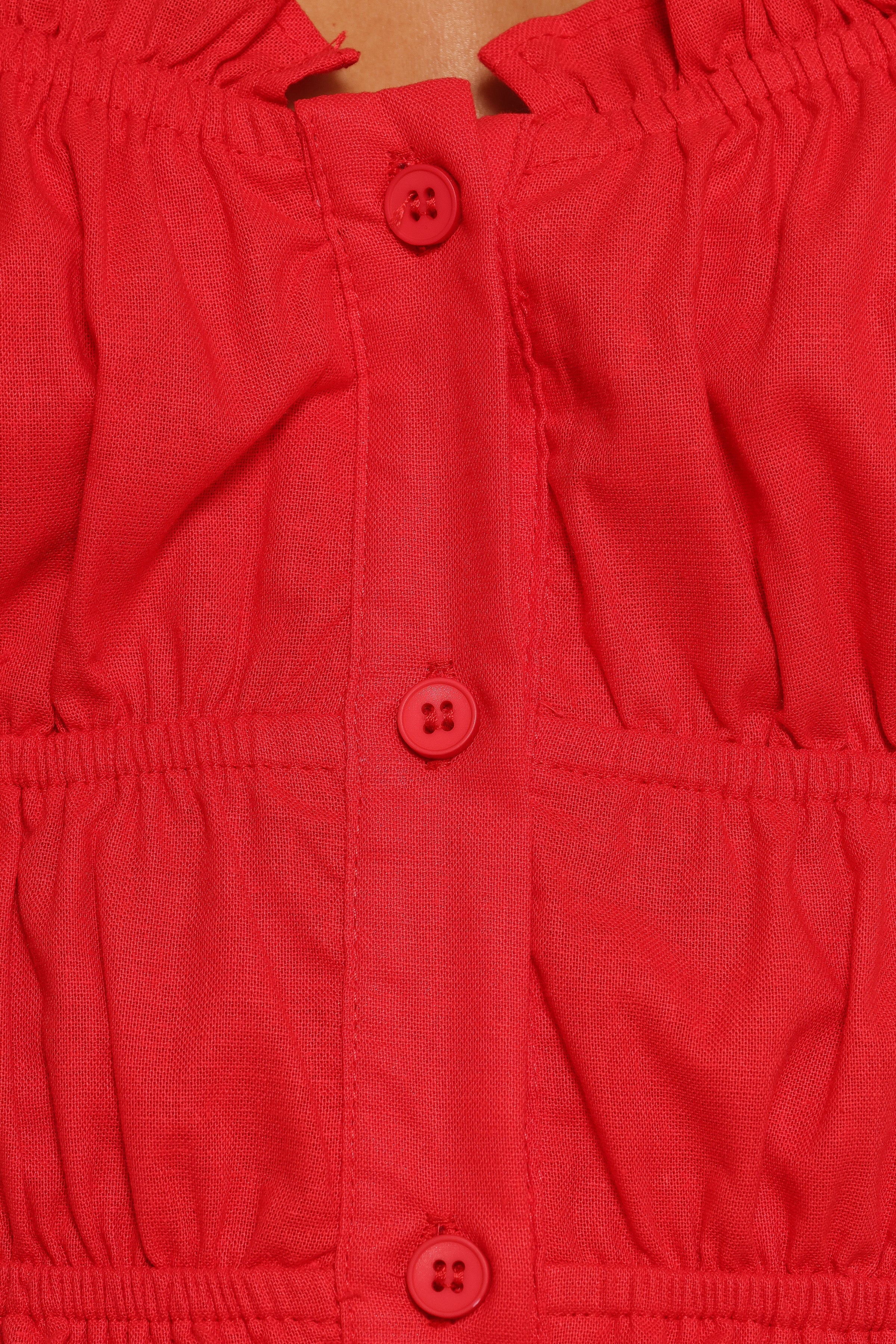 Olivia Mini Dress - Red