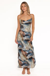 Olsen Maxi Dress - Multi Print