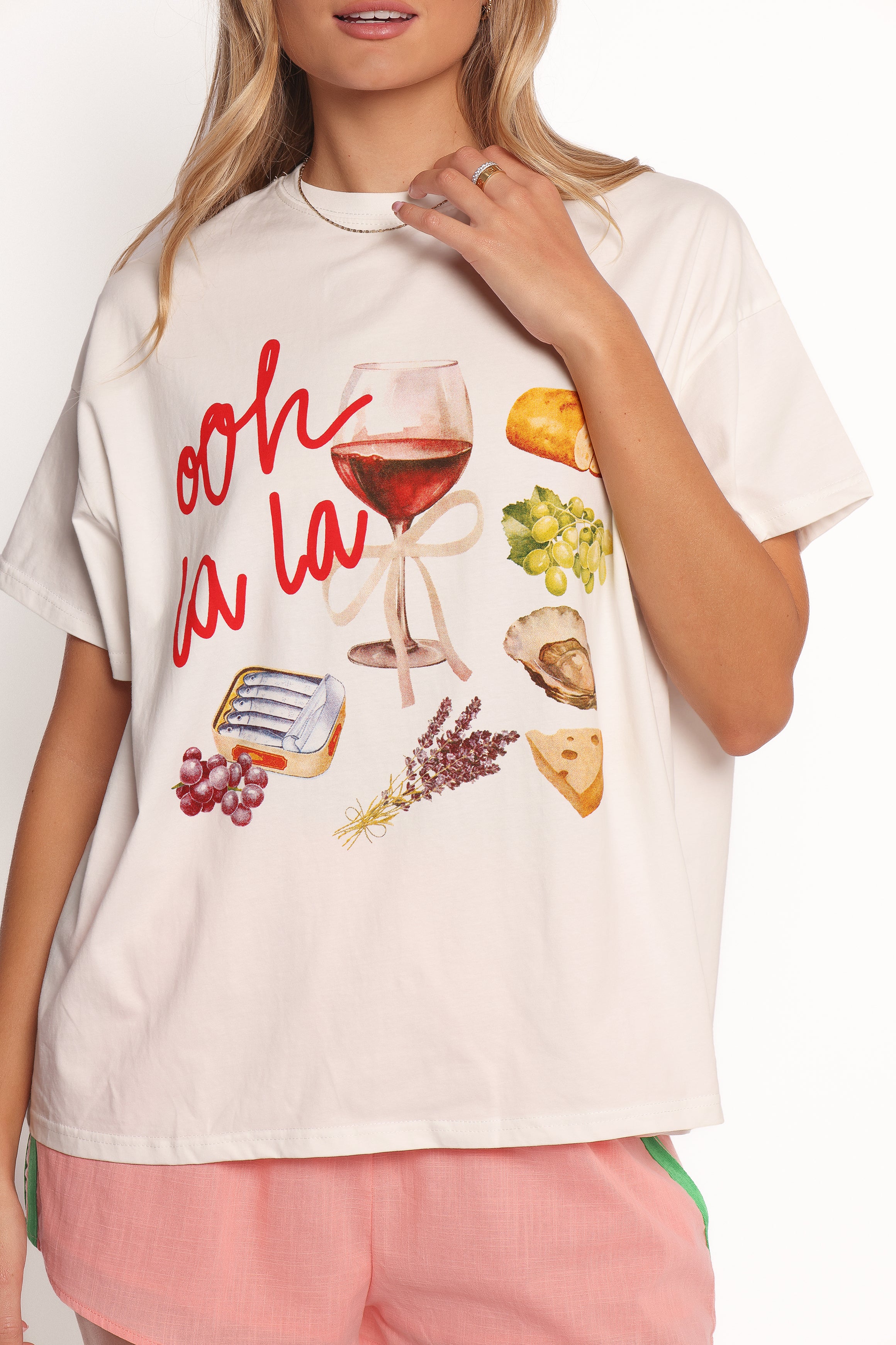 Ooh La La Short Set - Multi Pink