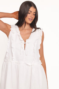 Orlia Mini Dress - White