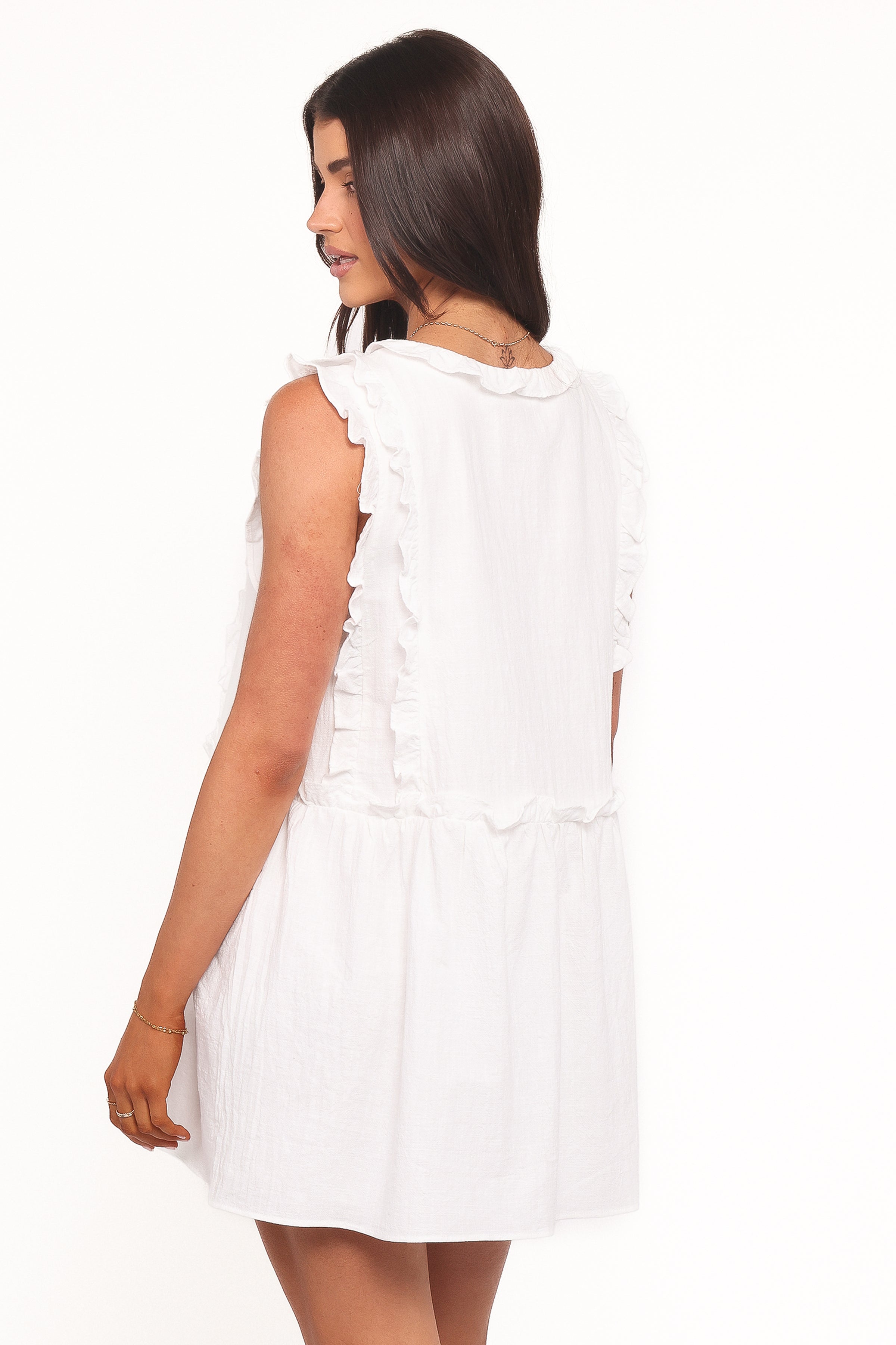 Orlia Mini Dress - White