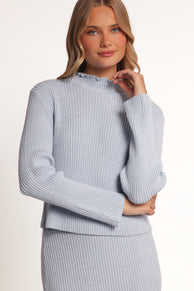 Payton Knitted Set - Light Blue