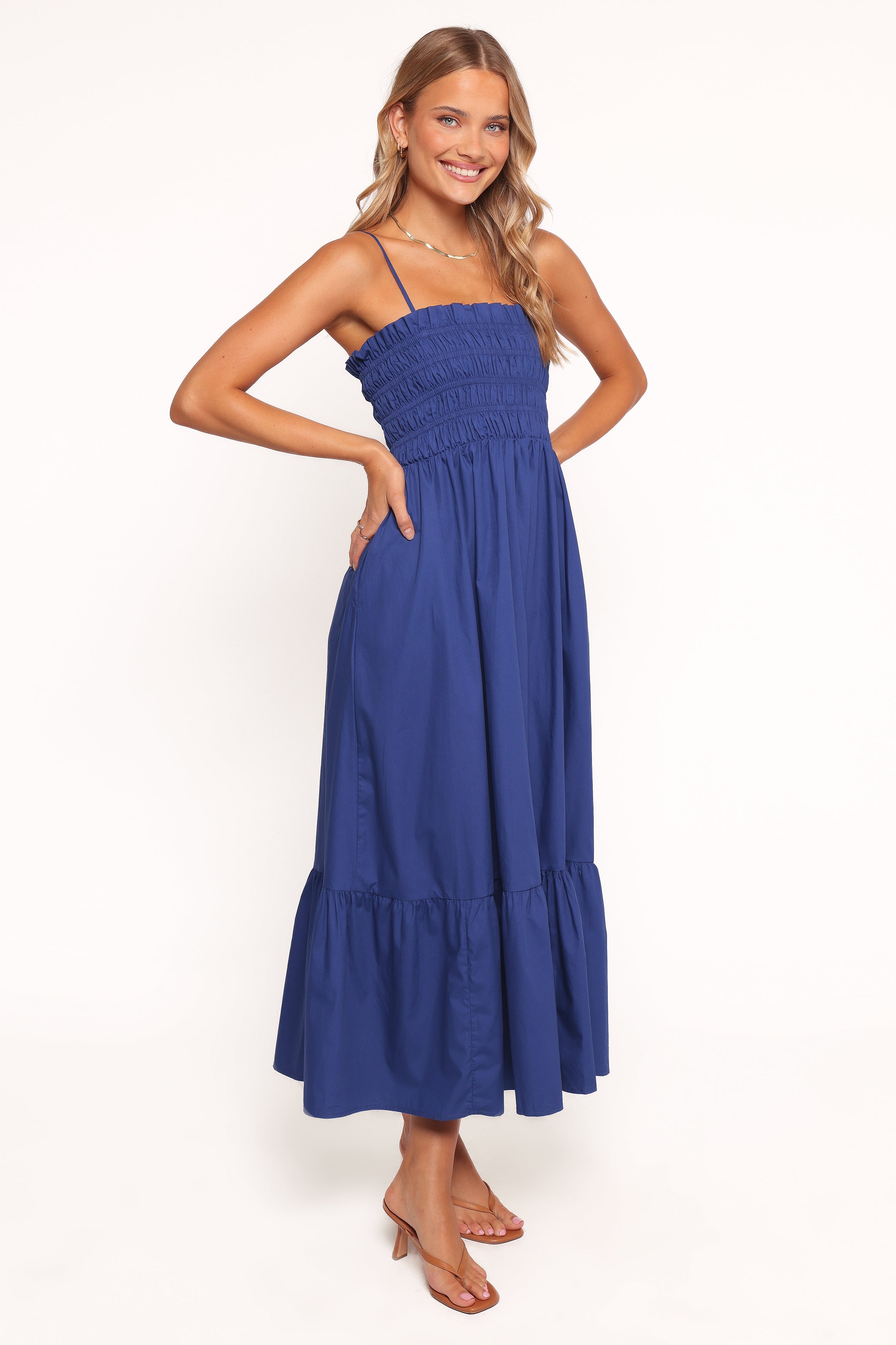 Piccola Maxi Dress - Navy