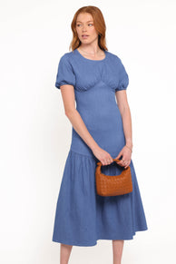 Piera Maxi Dress - Denim