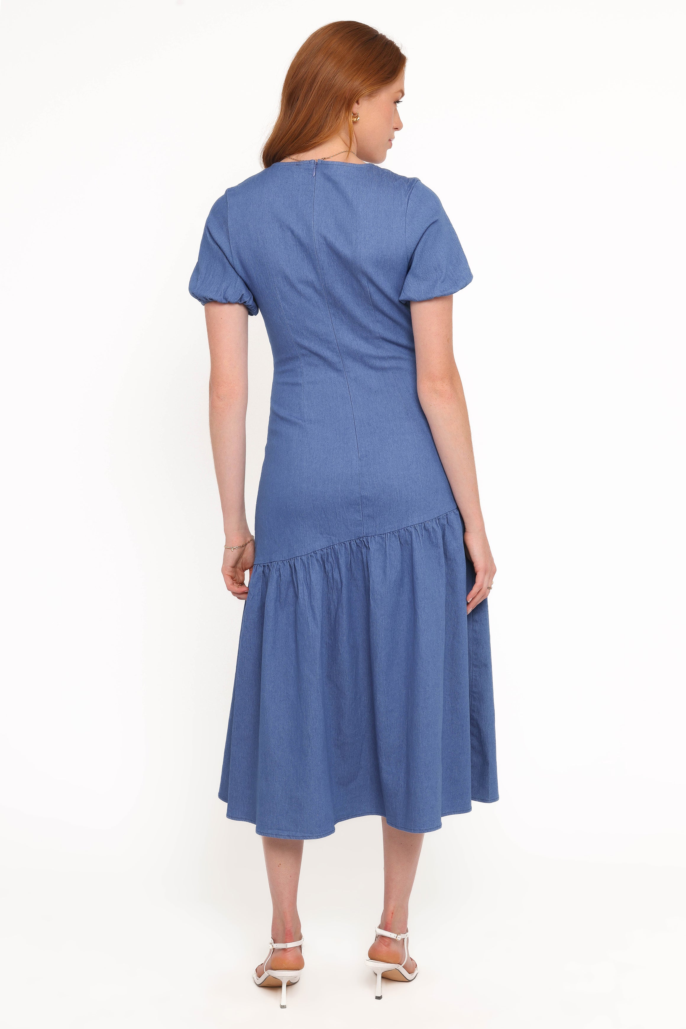 Piera Maxi Dress - Denim