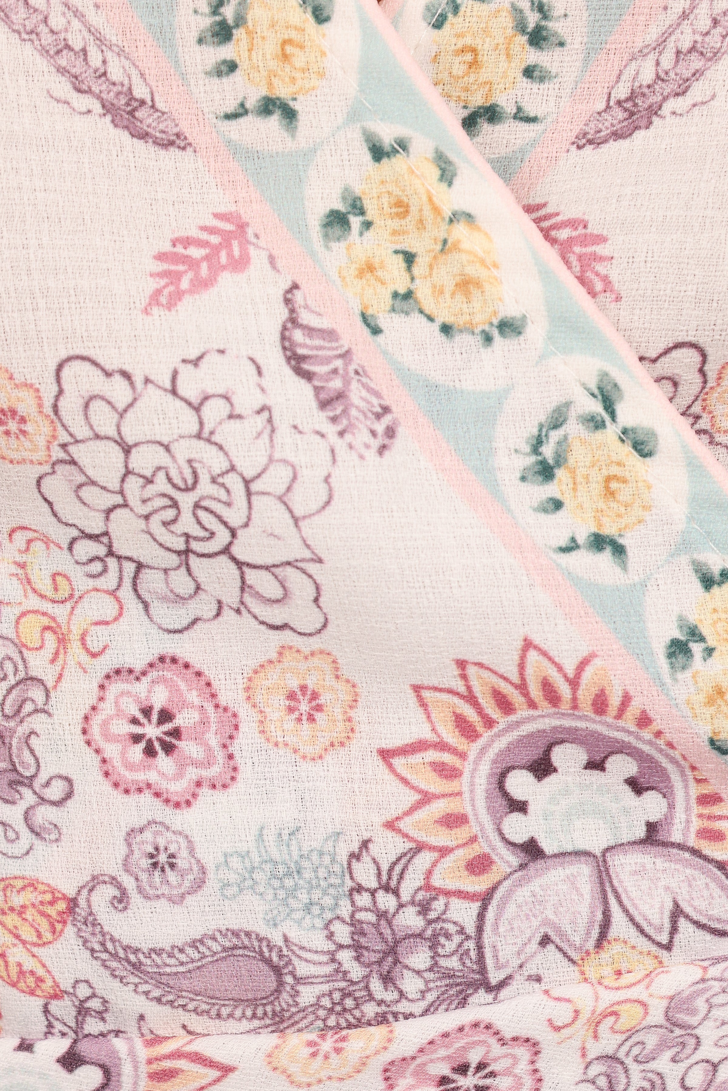 Positano Playsuit - White Multi