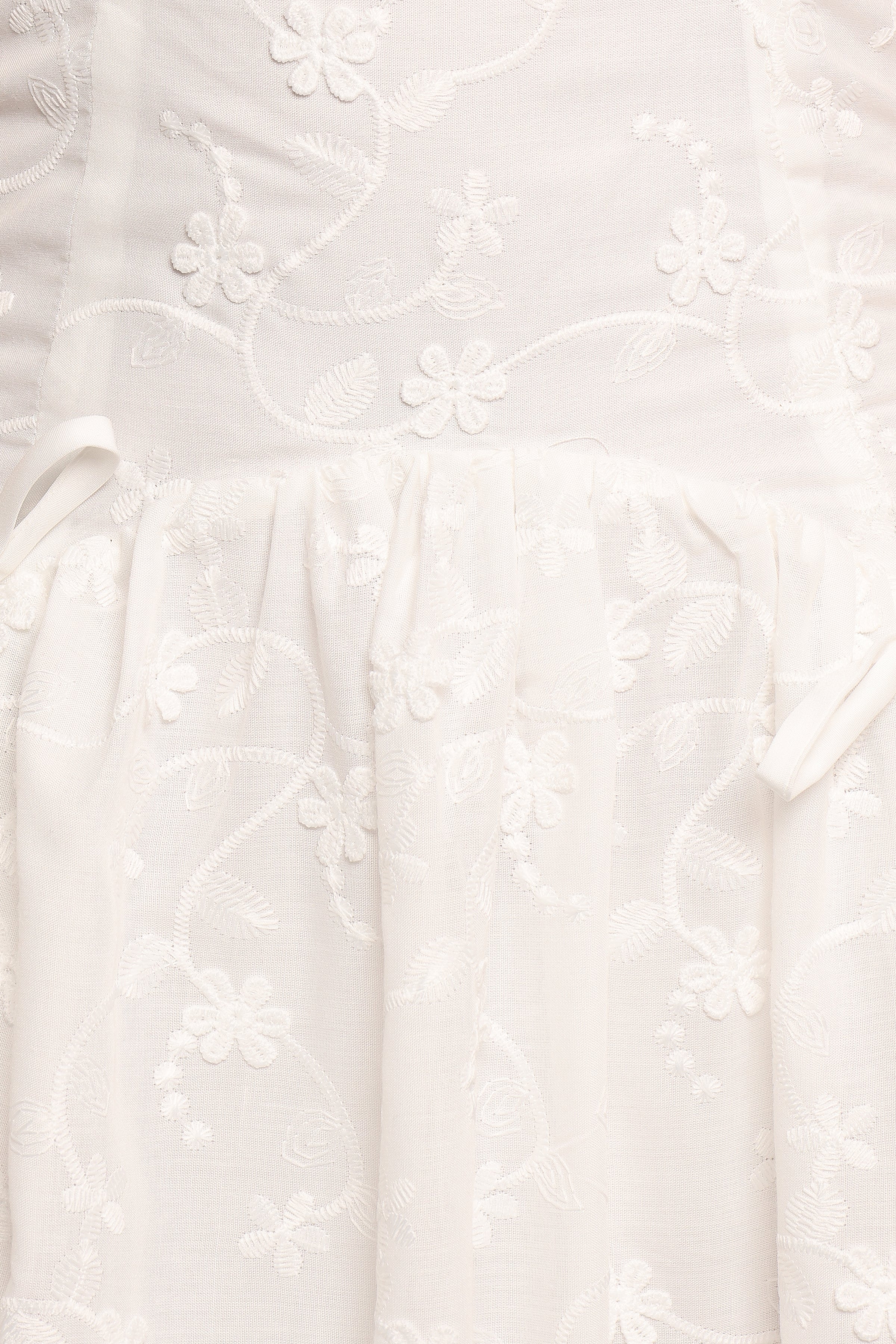 Raya Midi Dress - White