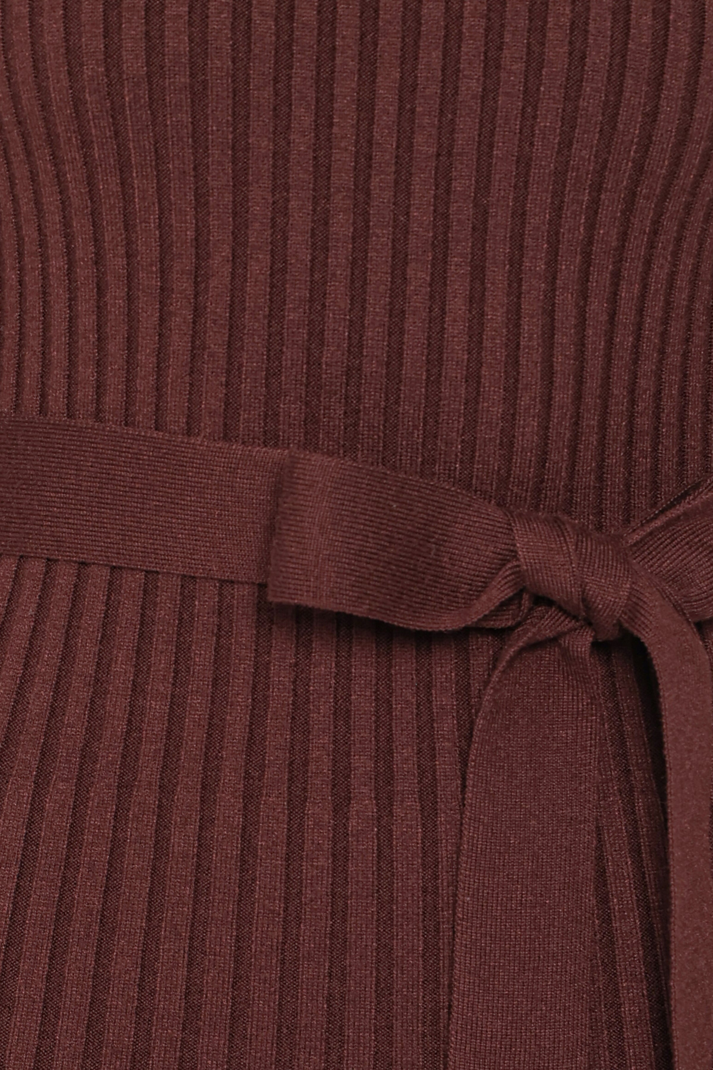 Rhianna Dress - Rum Raisin Brown