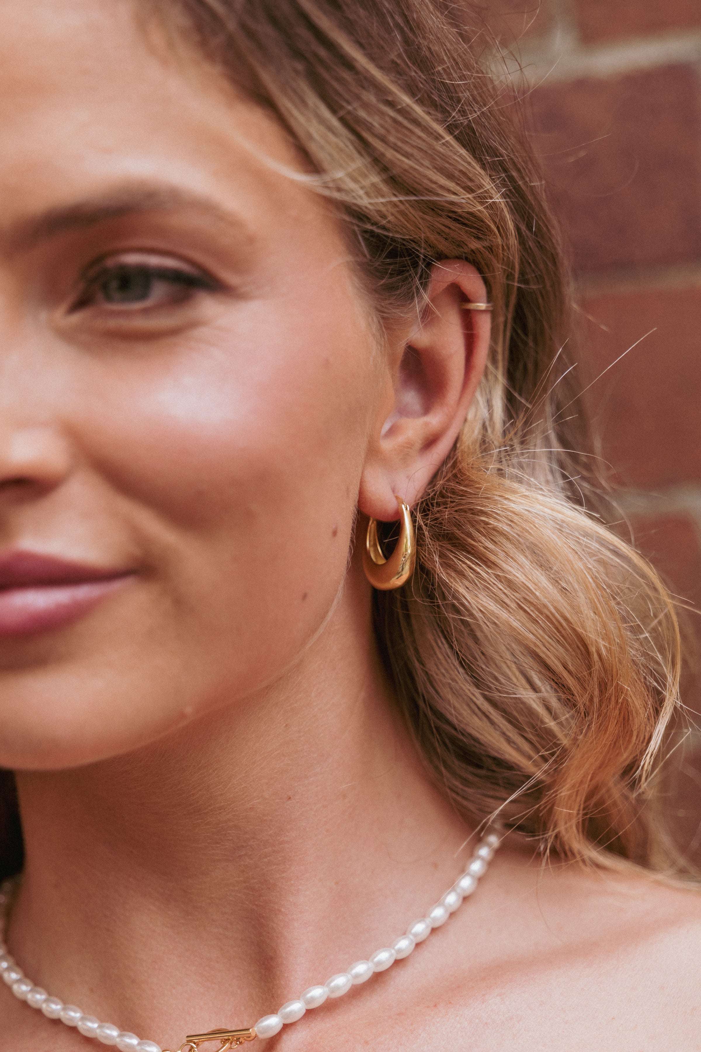 Rhiannon Earrings - Gold