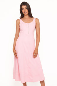 Rivera Midi Dress - Pink