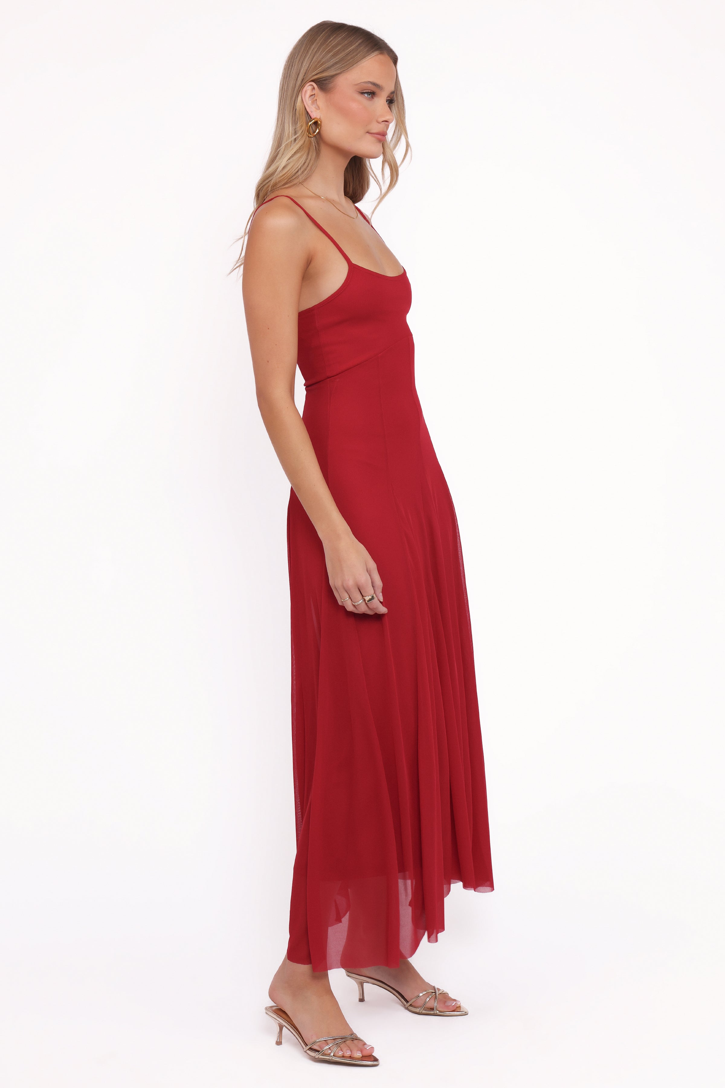 Robbie Maxi Dress - Red