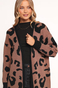 Rocco Cardigan - Leopard