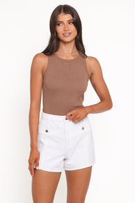 Rollas Mirage Short - White Gold