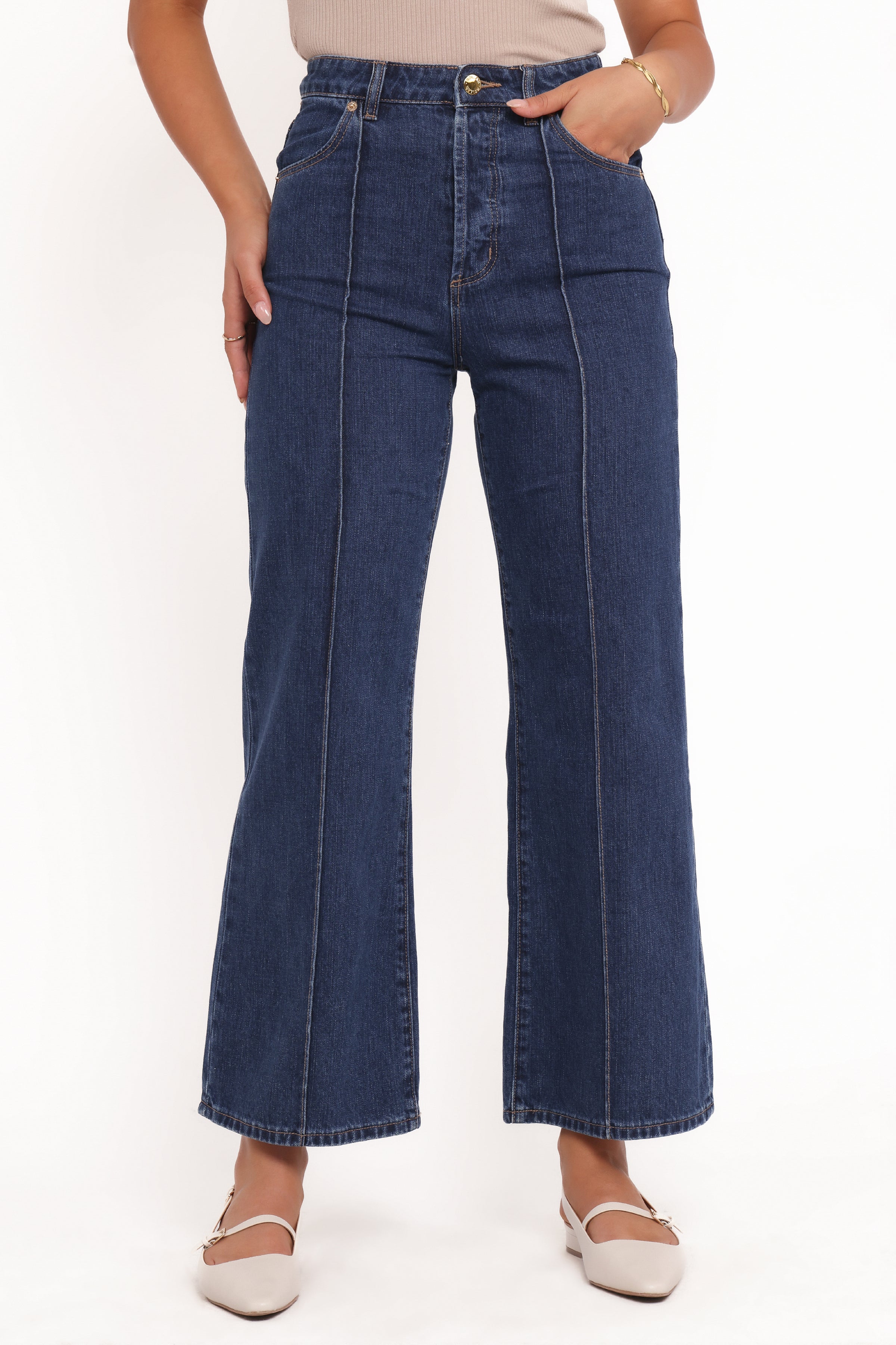 Rollas Sailor Scoop Jeans - Pacific Blue