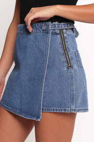 Rollas Skort - River Blue