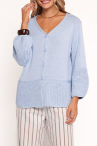 Rudy Cardigan - Cornflower Blue