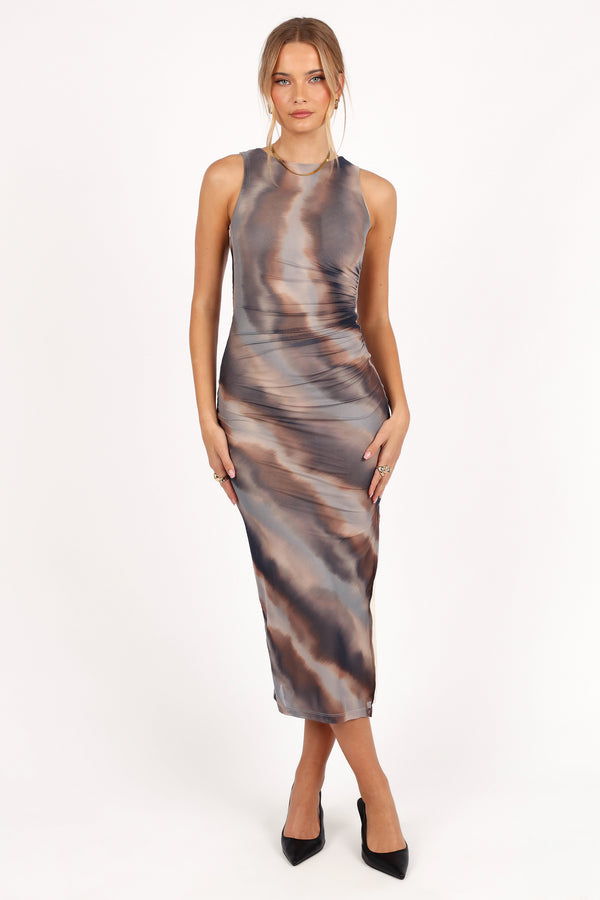 Rylee Midi Dress - Tie Dye