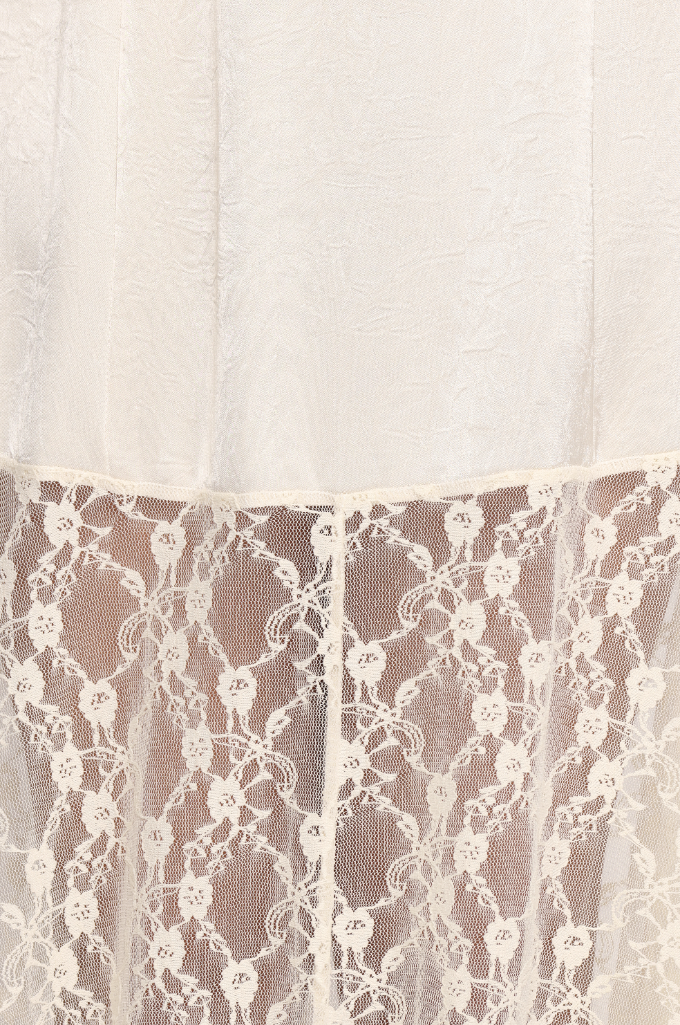 Chapel Lace Maxi Skirt - Cream