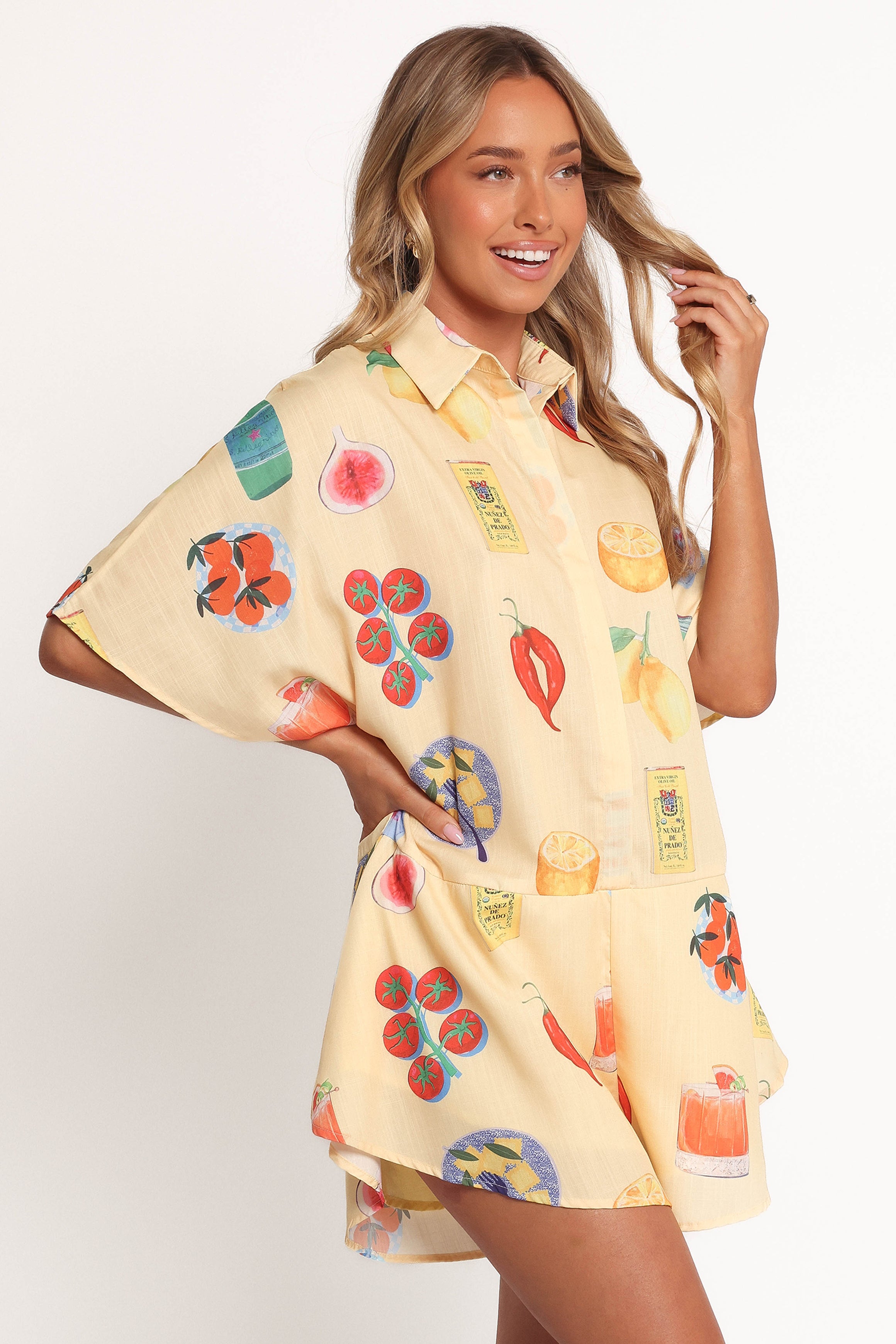 Sebastian Playsuit - Pasta Print