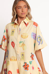 Sebastian Playsuit - Pasta Print