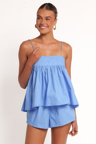 Serina Short Set - Blue