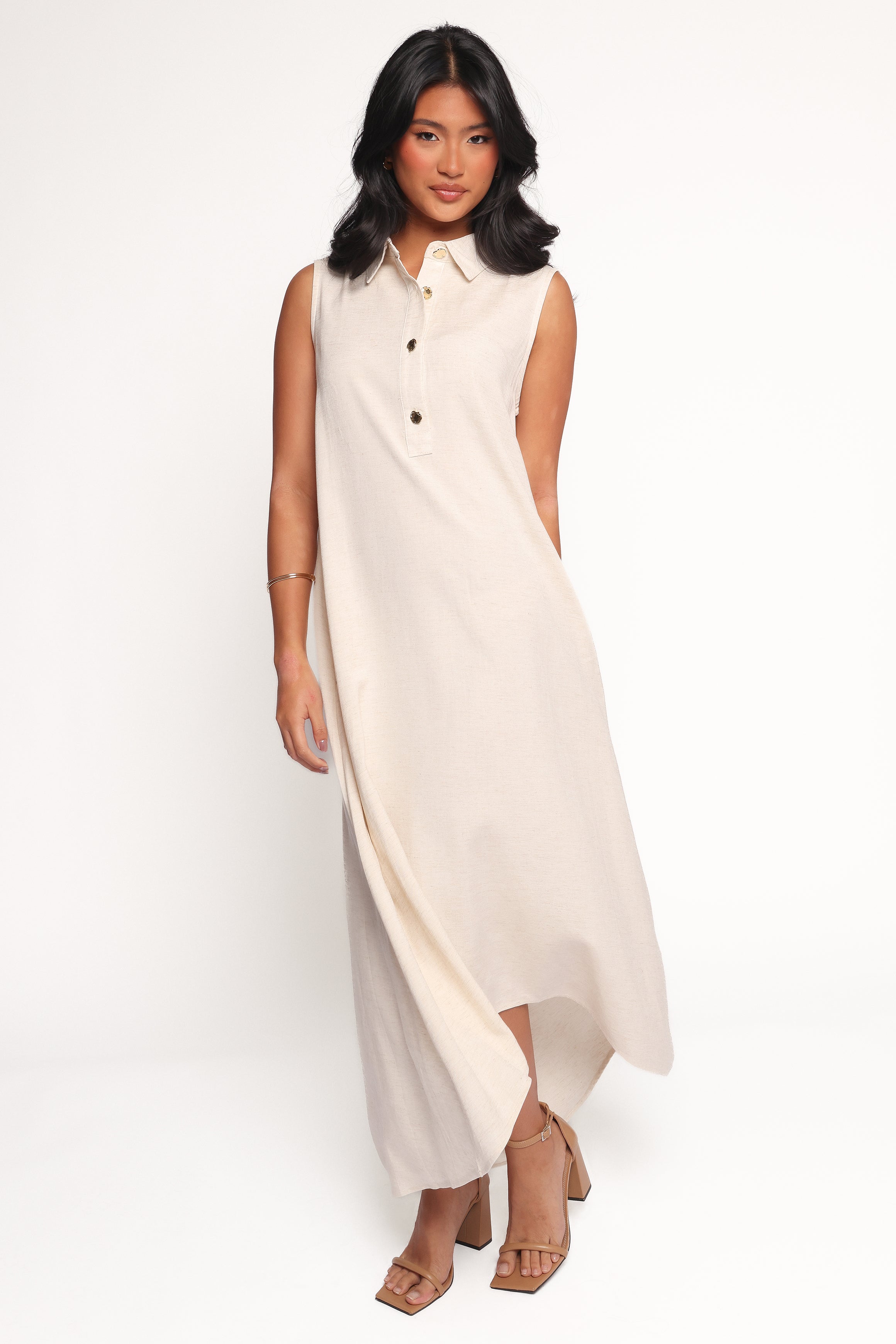 Shaw Maxi Dress - Oatmeal