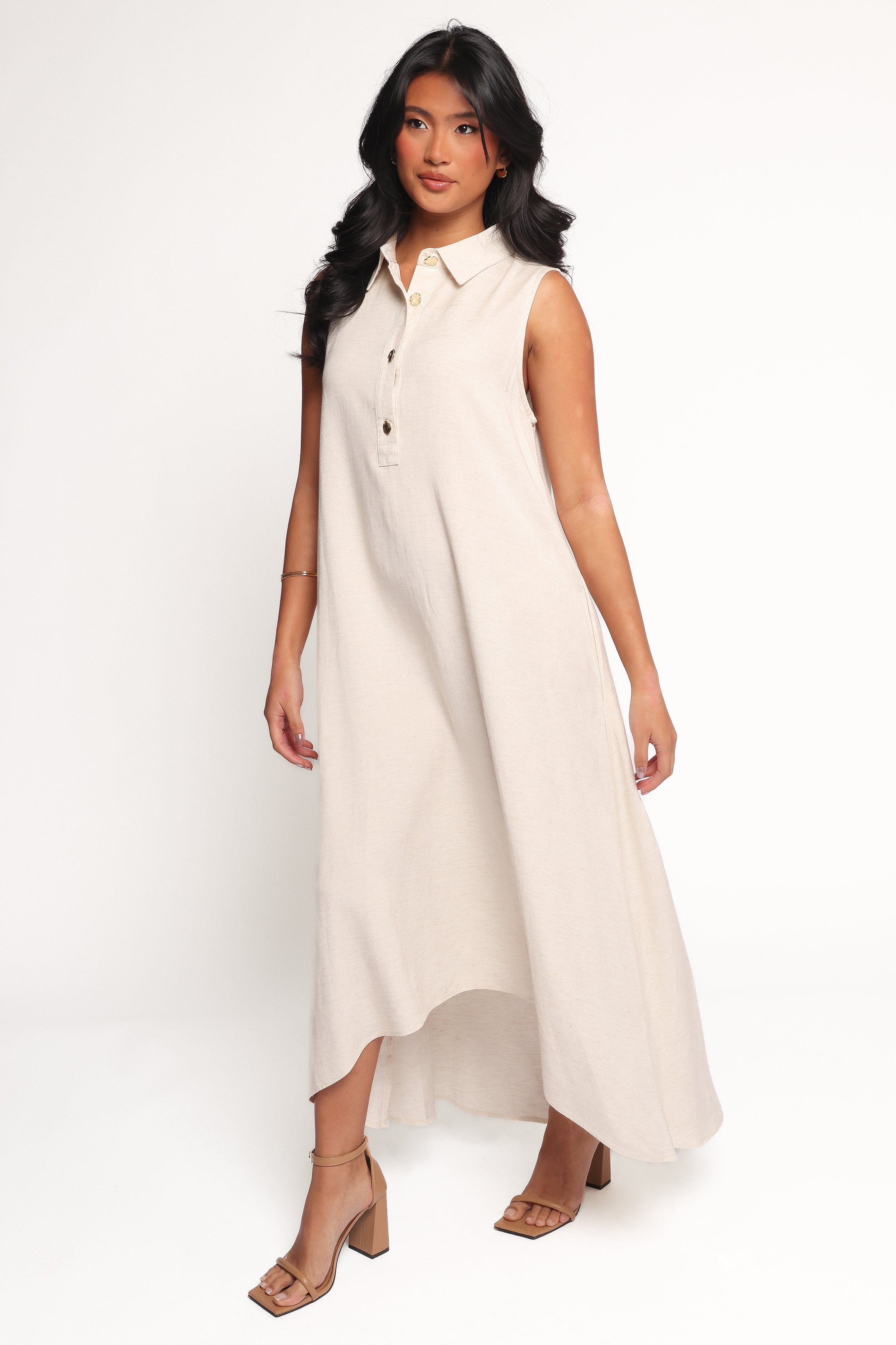 Shaw Maxi Dress - Oatmeal