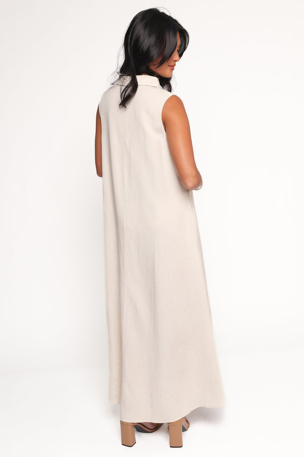 Shaw Maxi Dress - Oatmeal