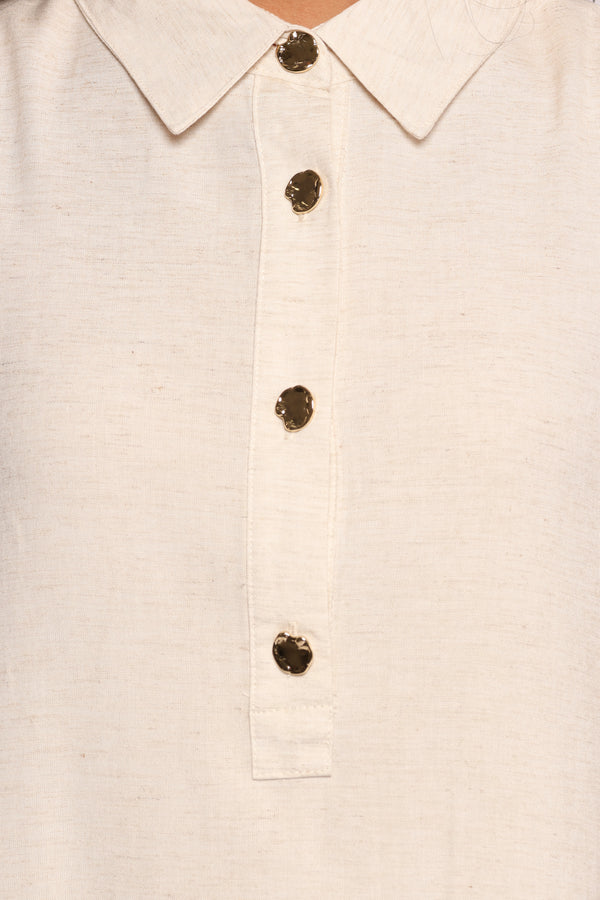 Shaw Maxi Dress - Oatmeal