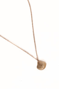Shell Necklace - Gold