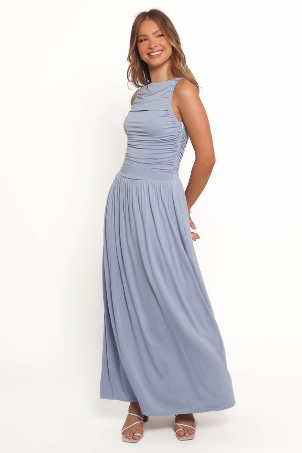 Shirley Maxi Dress - Blue