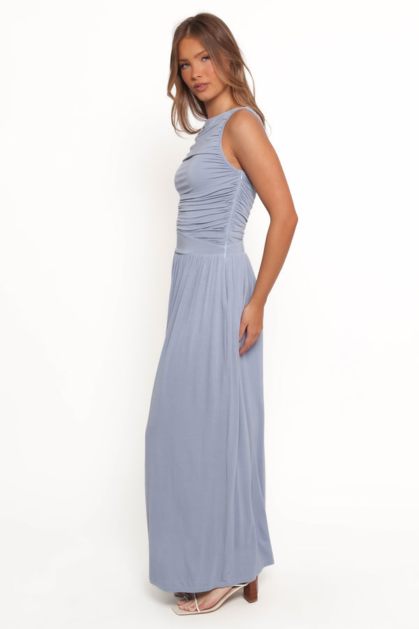 Shirley Maxi Dress - Blue