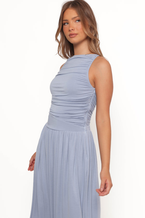 Shirley Maxi Dress - Blue